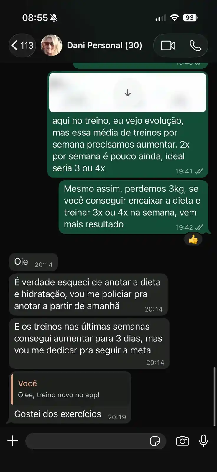 Acompanhamento individual